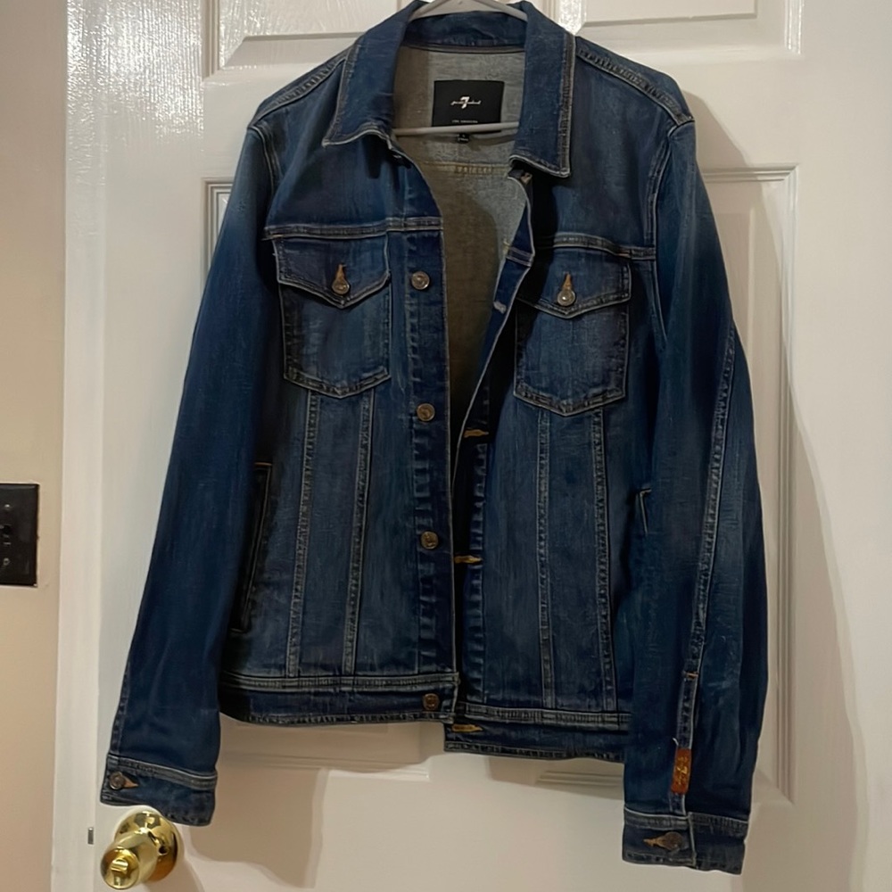7 for all mankind denim jacket
